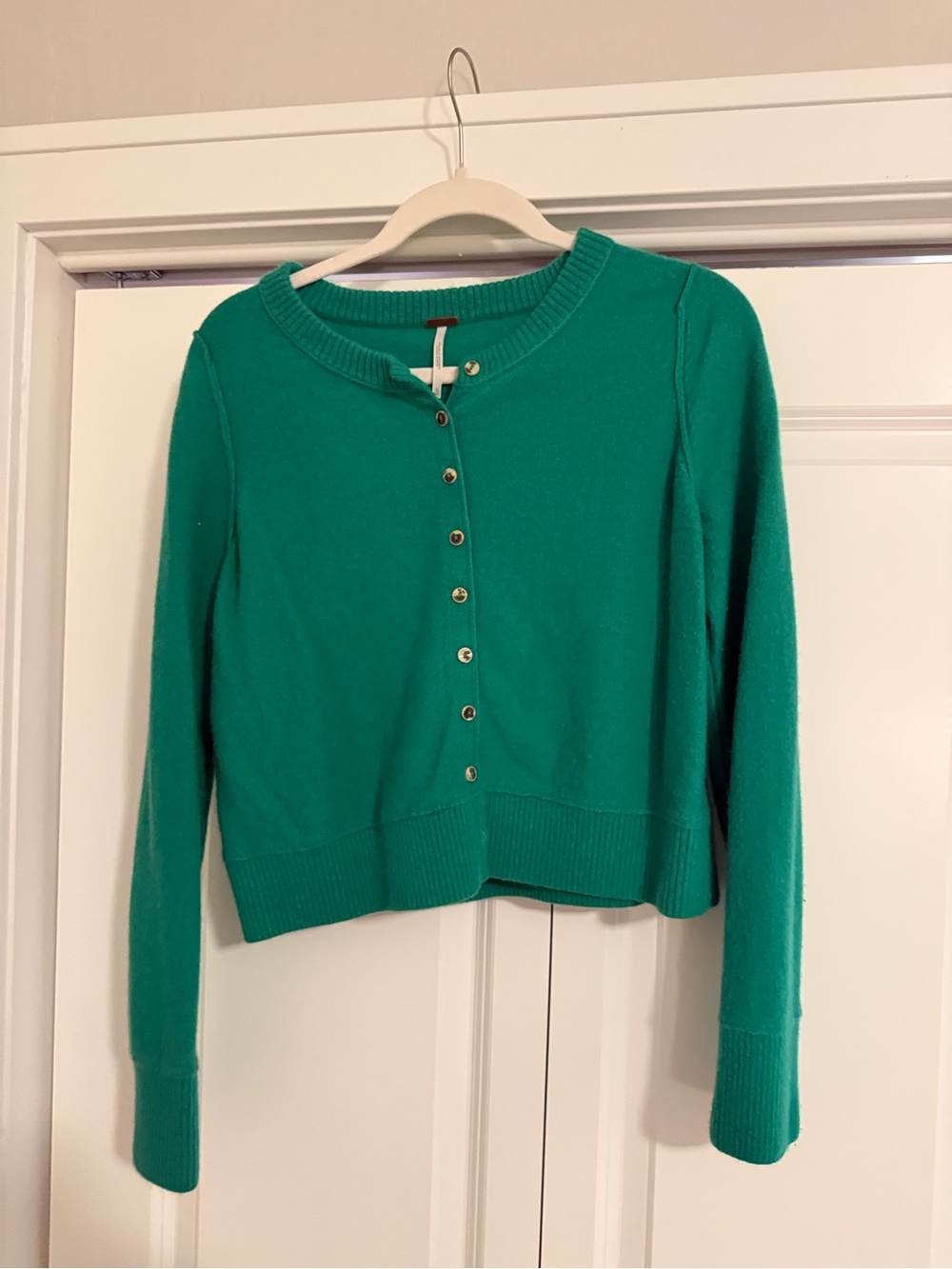 Free People Nocturnal Solid Cashmere Cardi - Picture 5 of 6
